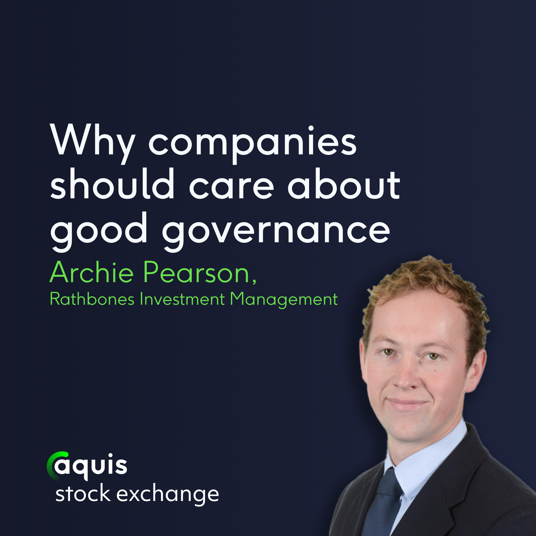Why companies should care about good governance